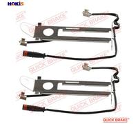 WARNING CONTACT BRAKE PAD WEAR WS 0236 A FOR MAN D0824FL01/0824LFL04 4.6L 4cyl
