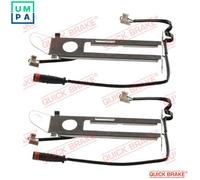 WARNING CONTACT BRAKE PAD WEAR WS 0236 A FOR MAN D0824FL01/0824LFL04 4.6L 4cyl
