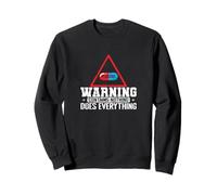 Warning Contains Nothing Placebo Sweatshirt