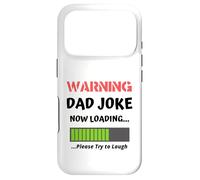 Warning Dad Joke Now Loading Please Try to Laugh Funny Case for iPhone 17 Pro