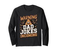 Warning Dad Jokes Incoming Long Sleeve T-Shirt