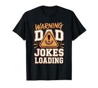 Warning Dad Jokes Loading T-Shirt