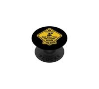 Warning Dad Will Tell The Funny Story Again Fathers Day Joke PopSockets Adhesive PopGrip