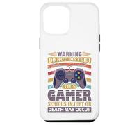 Warning Do Not Disturb This Gamer, Funny Video Gaming Lover Case for iPhone 12 Pro Max