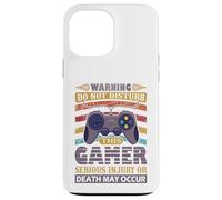 Warning Do Not Disturb This Gamer, Funny Video Gaming Lover Case for iPhone 13 Pro Max