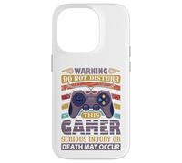 Warning Do Not Disturb This Gamer, Funny Video Gaming Lover Case for iPhone 14 Pro