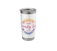 Warning Family Trip in Progress 2026 Stainless Steel Insulated Tumbler