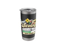 Warning Friends Trip in Progress South Africa Matching Stainless Steel Insulated Tumbler