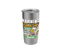 Warning Friends Trip in Progress Thailand Travel Matching Stainless Steel Insulated Tumbler