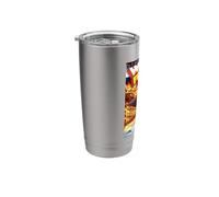 Warning from Space Kaiju Horror Sci-Fi Stainless Steel Insulated Tumbler