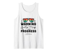 Warning Girls Trip in Progress Vacation Alabama Tank Top