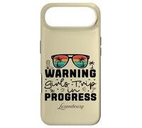 Warning Girls Trip In Progress Vacation Luxembourg Case for iPhone Air