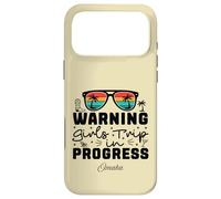 Warning Girls Trip In Progress Vacation Omaha Case for iPhone 17 Pro Max