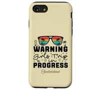 Warning Girls Trip In Progress Vacation Switzerland Case for iPhone SE (2020) / 7/8