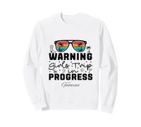 Warning Girls Trip In Progress Vacation Tennessee Sweatshirt