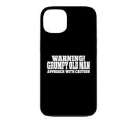 Warning! Grumpy Old Man Approach With Caution Funny Old Man Case for iPhone 13