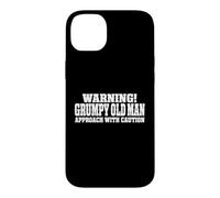Warning! Grumpy Old Man Approach With Caution Funny Old Man Case for iPhone 14 Plus