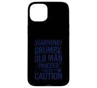 Warning Grumpy Old Man Funny Quote Case for iPhone 15 Plus