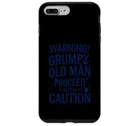 Warning Grumpy Old Man Funny Quote Case for iPhone 7 Plus/8 Plus