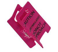 Warning Hairs Claw, Strong Hold Hair Clip, “Do Not Approach” Hair Accessory for Women, Sturdy Grip Haired Claw for Thin Short Long Hairs, Ideal for School, Bathroom Home Office Party Friends Travel