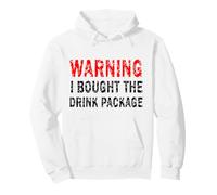 Warning I Brought The Drink Package Cruise Vacation Pullover Hoodie