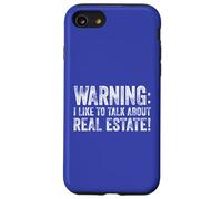 Warning I Like To Talk About Real Estate! Case for iPhone SE (2020) / 7 / 8