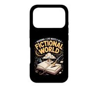 Warning I Live Mostly in a Fictional World Writer Author Case for iPhone 17 Pro