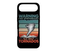 Warning I May Talk About Tornados Storm Hunter Meteorology Case for iPhone Air