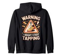 Warning I Might Start Tap Dancing Tap Dance Dancer Zip Hoodie