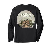 Warning I Take The Narrow Path Scripture Christian Apparel Long Sleeve T-Shirt