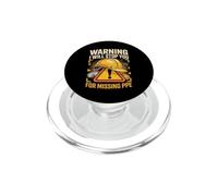Warning I Will Stop You For Missing PPE Safety Engineer PopSockets PopGrip for MagSafe
