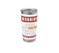 Warning I'm Retired I Know Everything Retirees Retirement Stainless Steel Insulated Tumbler