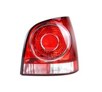 Warning Lamp Rear Bumper Light Taillight Housing Without Bulbs Auto Accessories Compatible With VW For Polo 2006 2007 2008 2009 2010 Car Rear Light Assemblies(Red,Right)
