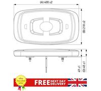 Warning Light - HELLA 2RL 014 565-011 OE 014 565-011