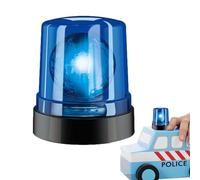 Warning Light Toy - Pretend Play Fire Siren, Electronic Sound Lamp | Realistic Emergencies Accessory, Electronic Strobe Beacon For Costume Dress-up Event, Firefighter Pretend Roleplays Adventure Fun