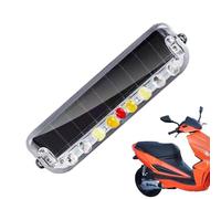 Warning Lights,Solar LED Flashing Bar Light Traffic Advisor | High Visibility LED Mini Safety Grille Light Head Beacon Hazard Warning Lights