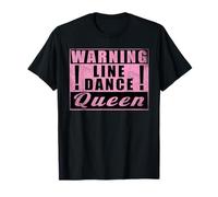 Warning Line Dance Queen Country Music T-Shirt