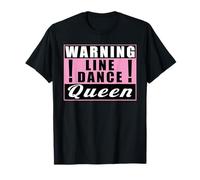 Warning Line Dance Queen Country Music T-Shirt