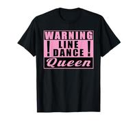 Warning Line Dance Queen Country Music T-Shirt
