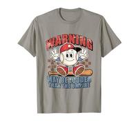 Warning May Be Louder Than The Umpire Game Day Baseball T-Shirt