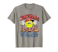 Warning May Be Louder Than The Umpire Game Day Softball Girl T-Shirt
