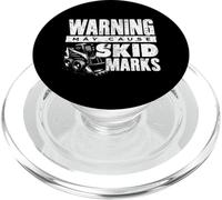 Warning May Cause Skid Marks Skid Steer Loader Operator PopSockets PopGrip for MagSafe