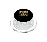 Warning May Randomly Climb Things Scaffolder PopSockets PopGrip for MagSafe