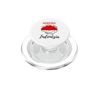 Warning May Randomly Thinking About Indonesia PopSockets PopGrip for MagSafe