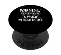 Warning May Snap Without Notice Braces Teeth PopSockets Adhesive PopGrip