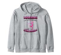 Warning May Spontaneously Do Cartwheels Gymnastics Gymnast Zip Hoodie