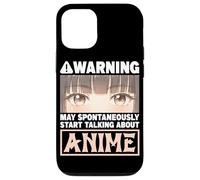 Warning May Spontaneously Start Talking About Anime Lover Case for iPhone 12/12 Pro