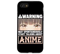 Warning May Spontaneously Start Talking About Anime Lover Case for iPhone SE (2020) / 7/8