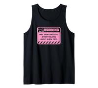 Warning May Spontaneously Start Talking About Black Cats Tank Top