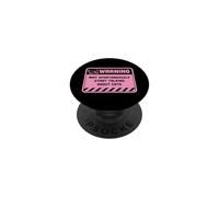 Warning May Spontaneously Start Talking About Cats PopSockets Adhesive PopGrip